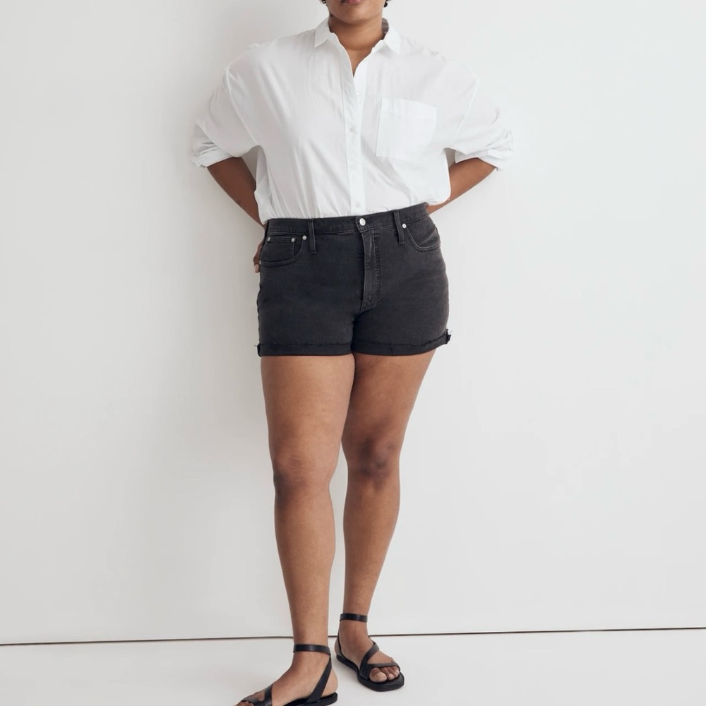 Madewell high rise shorts